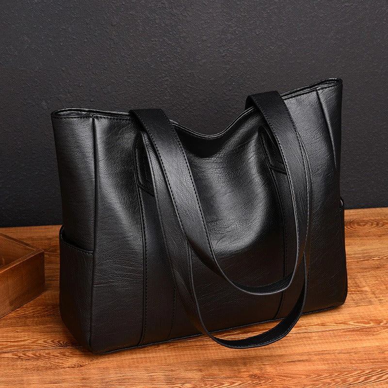 ✨👜【Limitovaná ponuka 50%】 Nová dámska kabelka z mäkkej kože, voľný štýl, veľká kapacita, módna a ľahko kombinovateľná