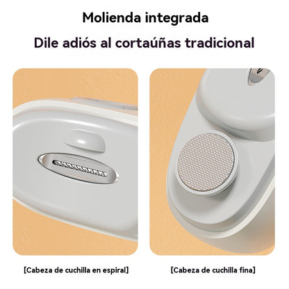 💅🔥Lima de uñas eléctrica multifuncional, cortauñas eléctrico con protección antipellizcos✂️