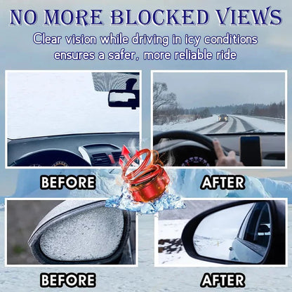 ⛄🚗【Zimná nevyhnutnosť】Prenosný energetický molekulárny ohrievač