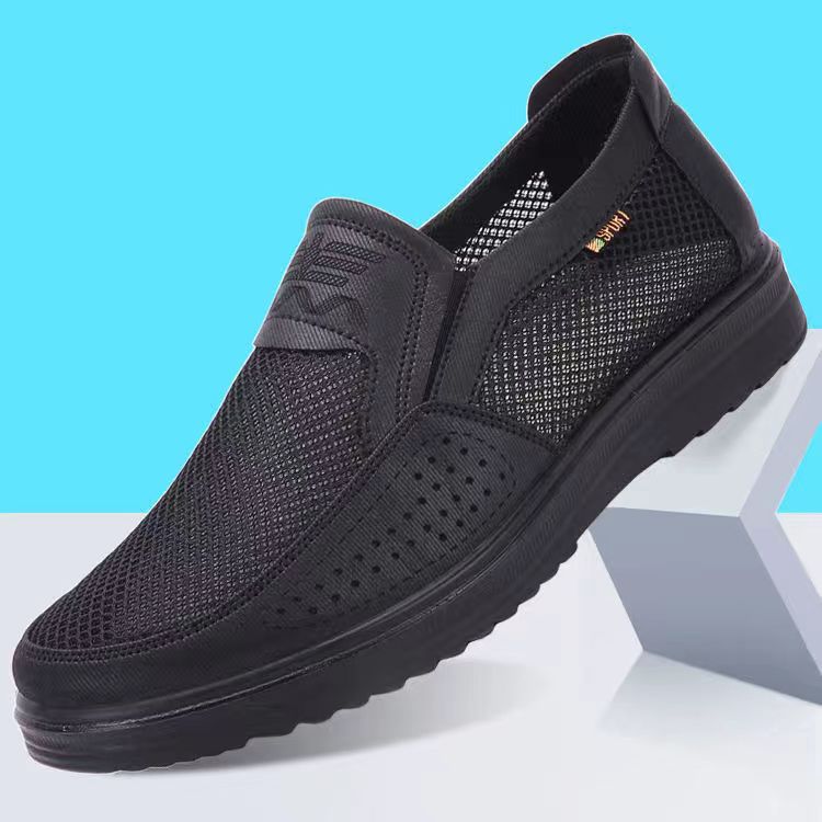 👟【38-48】2025 Pánska priedušná a pohodlná ležérna obuv, mäkká a protišmyková podrážka🔥