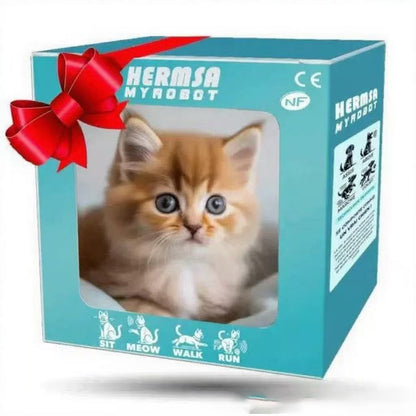 🎁🐱🐶Έκπτωση - 🔥Το λούτρινο γατάκι-ρομπότ μου