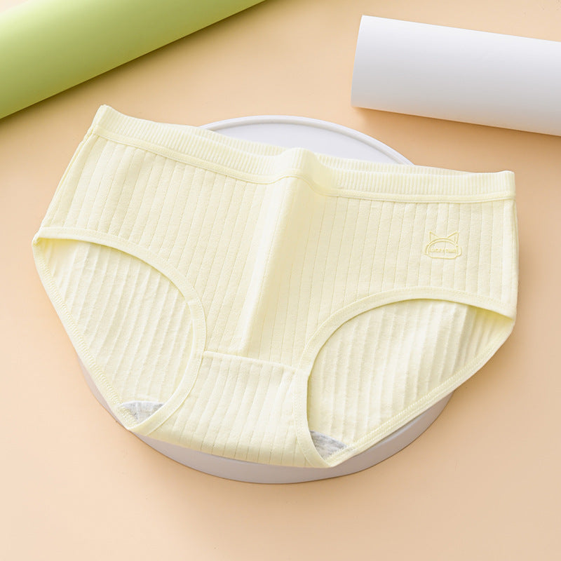 (7 ks) - Dámska jednoduchá prémiová antibakteriálna spodná bielizeň s vysokým pásom, veľká veľkosť