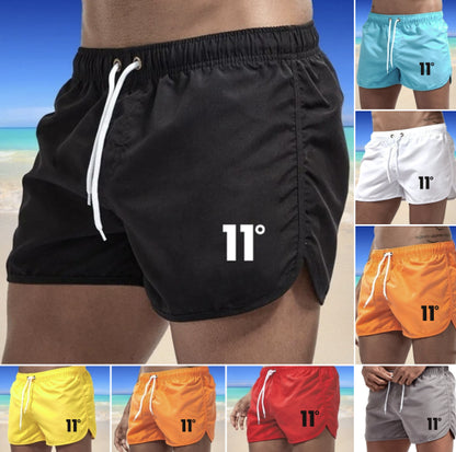 Shorts de baño para hombre con estampado multicolor de moda 2026