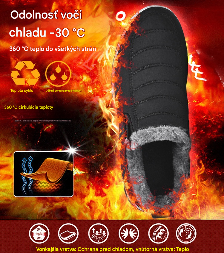 🔥【Špeciálna 50% zľava】【35-48】Unisex zimné čižmy s plyšovou podšívkou - teplé, pohodlné a protišmykové do chladného počasia.
