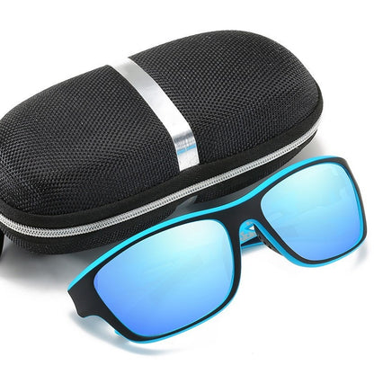 🚵‍♂️😎 ⚡ Męskie sportowe okulary przeciwsłoneczne, polaryzacyjne, z prawdziwą lustrzaną soczewką, nowoczesne i odporne na kurz, idealne do jazdy na rowerze na świeżym powietrzu-4064882